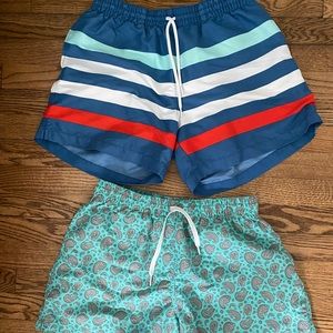 Mixed Lot of Men’s chubbies Swim Trunks Size L EUC
